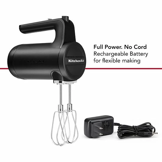 KitchenAid® KHMB732 Cordless 7-Speed Hand Mixer Empire Red 6 KitchenAid® KHMB732 Cordless 7-Speed Hand Mixer Empire Red - Image 4