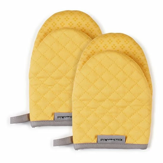 KitchenAid Asteroid Mini Oven Mitt 2-pk. Aqua 10 KitchenAid Asteroid Mini Oven Mitt 2-pk. Aqua - Image 8