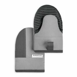 KitchenAid Beacon Two-Tone Mini Oven Mitt 2-pk. Pistachio Graphite -KitchenAid Shop unnamed file 1038