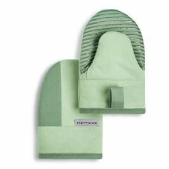 KitchenAid Beacon Two-Tone Mini Oven Mitt 2-pk. Pistachio Graphite -KitchenAid Shop unnamed file 1042