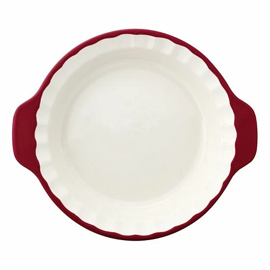 KitchenAid KQ995BX Vitrified Stoneware 9-in. Pie Plate Empire Red KitchenAid KQ995BX Vitrified Stoneware 9-in. Pie Plate Empire Red -KitchenAid Shop unnamed file 1070