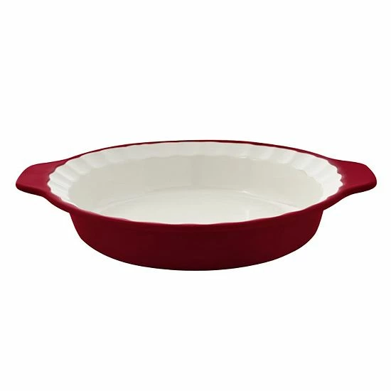 KitchenAid KQ995BX Vitrified Stoneware 9-in. Pie Plate Empire Red KitchenAid KQ995BX Vitrified Stoneware 9-in. Pie Plate Empire Red -KitchenAid Shop unnamed file 1075