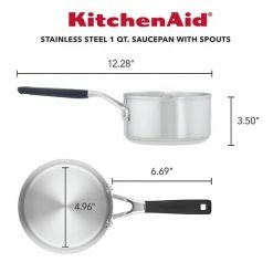 KitchenAid® 1-qt. Stainless Steel Saucepan With Pour Spouts 6 KitchenAid® 1-qt. Stainless Steel Saucepan With Pour Spouts -KitchenAid Shop unnamed file 1096