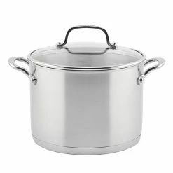 KitchenAid® 3-Ply 8-qt. Stainless Steel Stockpot With Lid
