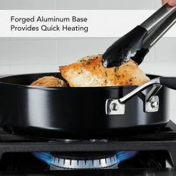 KitchenAid® Hard-Anodized Nonstick Deep Frying Sauté Pan With Lid, 3-Quart 13 KitchenAid® Hard-Anodized Nonstick Deep Frying Sauté Pan With Lid, 3-Quart -KitchenAid Shop unnamed file 1132
