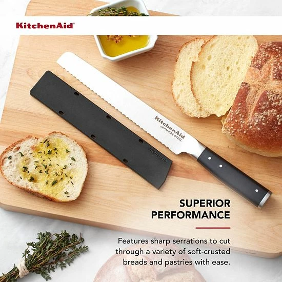 KitchenAid KO8IRSSOHOBA Gourmet 8-in. Forged Bread Knife with Sheath KitchenAid KO8IRSSOHOBA Gourmet 8-in. Forged Bread Knife With Sheath -KitchenAid Shop unnamed file 1158