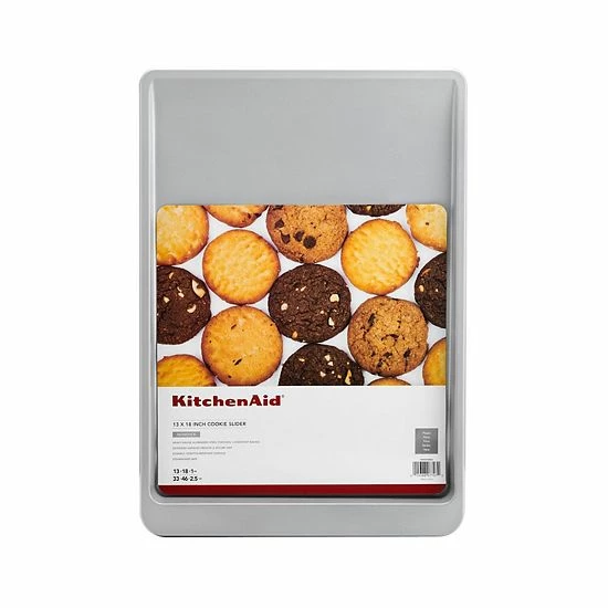 KitchenAid KE955OSNSA Nonstick Aluminized Steel 13" X 18" Cookie Slider 3 KitchenAid KE955OSNSA Nonstick Aluminized Steel 13" X 18" Cookie Slider