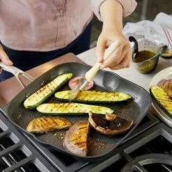 KitchenAid® Hard-Anodized Induction 11.25-in. Nonstick Square Grill Pan -KitchenAid Shop unnamed file 1264