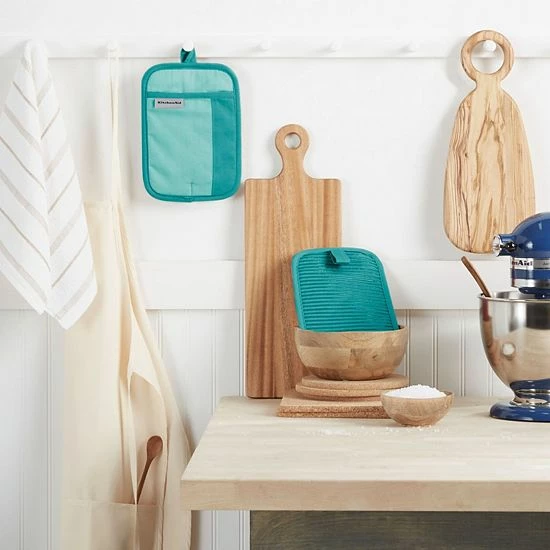 KitchenAid Beacon Two-Tone Pot Holder 2-pk. Blue Velvet KitchenAid Beacon Two-Tone Pot Holder 2-pk. Blue Velvet -KitchenAid Shop unnamed file 1270