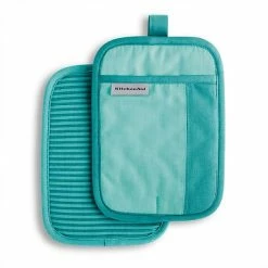 KitchenAid Beacon Two-Tone Pot Holder 2-pk. Blue Velvet 12 KitchenAid Beacon Two-Tone Pot Holder 2-pk. Blue Velvet -KitchenAid Shop unnamed file 1279