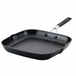 KitchenAid® 11.25-in. Hard-Anodized Square Grill Pan