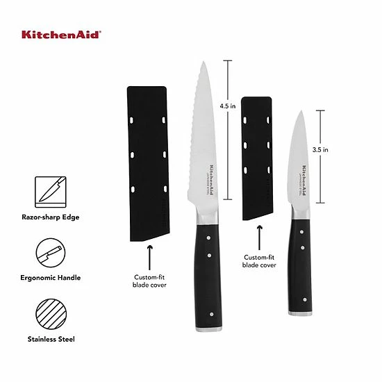 KitchenAid KO2PTHSOHOBA Gourmet 2-pc. Triple-Rivet Utility & Paring Knife Set with Sheaths KitchenAid KO2PTHSOHOBA Gourmet 2-pc. Triple-Rivet Utility & Paring Knife Set With Sheaths -KitchenAid Shop unnamed file 1316