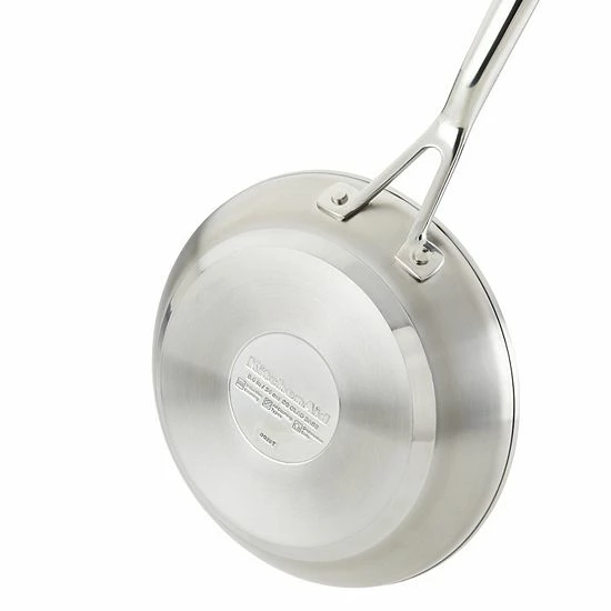 KitchenAid 3-Ply Base Stainless Steel Nonstick Frypan 11 KitchenAid 3-Ply Base Stainless Steel Nonstick Frypan - Image 9
