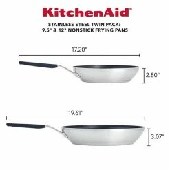 KitchenAid® 2-pc. Stainless Steel Nonstick Frypan Set -KitchenAid Shop unnamed file 1426