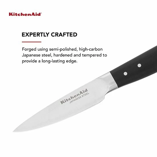 KitchenAid KO35ASSOHOBA Gourmet 3.5-in. Forged Paring Knife with Sheath KitchenAid KO35ASSOHOBA Gourmet 3.5-in. Forged Paring Knife With Sheath -KitchenAid Shop unnamed file 1483