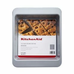 KitchenAid KE961OSNSA Nonstick Aluminized Steel 9-in. Square Cake Pan