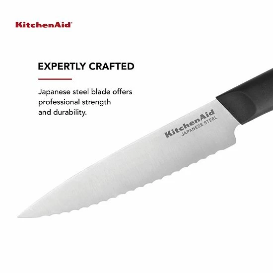 KitchenAid KE55LSEOHOBA Classic 5.5-in. Serrated Utility Knife with Sheath KitchenAid KE55LSEOHOBA Classic 5.5-in. Serrated Utility Knife With Sheath -KitchenAid Shop unnamed file 1546