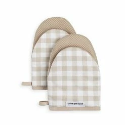 KitchenAid Gingham Mini Oven Mitt 2-pk. Gray -KitchenAid Shop unnamed file 1586