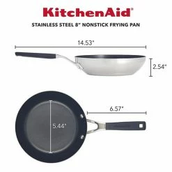 KitchenAid® 8-in. Stainless Steel Nonstick Frypan 6 KitchenAid® 8-in. Stainless Steel Nonstick Frypan -KitchenAid Shop unnamed file 1637