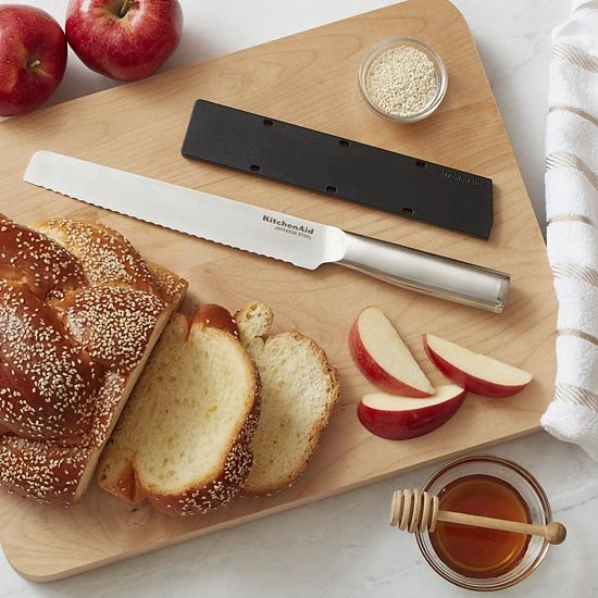 KitchenAid Gourmet 8-in. Bread Knife With Blade Cover 6 KitchenAid Gourmet 8-in. Bread Knife With Blade Cover - Image 4