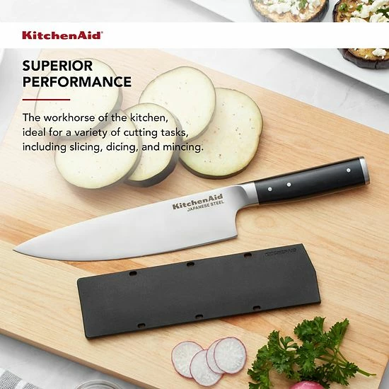 KitchenAid KO8IFSSOHOBA Gourmet 8-in. Forged Chef Knife with Sheath KitchenAid KO8IFSSOHOBA Gourmet 8-in. Forged Chef Knife With Sheath -KitchenAid Shop unnamed file 1658