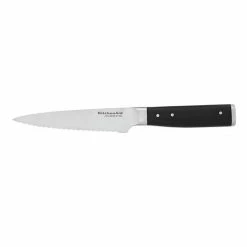 KitchenAid KO55LSSOHOBA Gourmet 5.5-in. Forged Serrated Utility Knife With Sheath