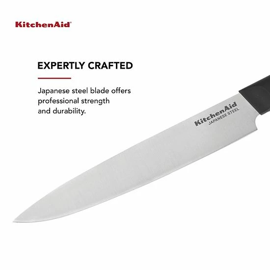 KitchenAid KE8IGSEOHOBA Classic 8-in. Slicing Knife With Sheath 6 KitchenAid KE8IGSEOHOBA Classic 8-in. Slicing Knife With Sheath - Image 4