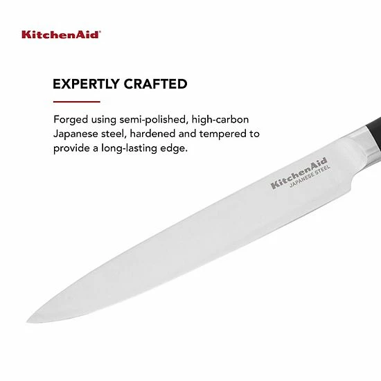 KitchenAid KO8IGSSOHOBA Gourmet 8-in. Forged Slicing Knife with Sheath KitchenAid KO8IGSSOHOBA Gourmet 8-in. Forged Slicing Knife With Sheath -KitchenAid Shop unnamed file 1730
