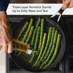 KitchenAid® 3-Ply 10.25-in. Stainless Steel Nonstick Round Grill Pan 5 KitchenAid® 3-Ply 10.25-in. Stainless Steel Nonstick Round Grill Pan -KitchenAid Shop unnamed file 1736