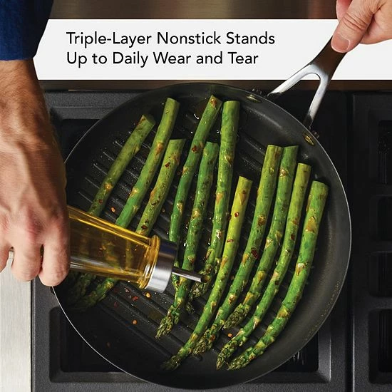 KitchenAid® 3-Ply 10.25-in. Stainless Steel Nonstick Round Grill Pan KitchenAid® 3-Ply 10.25-in. Stainless Steel Nonstick Round Grill Pan -KitchenAid Shop unnamed file 1736