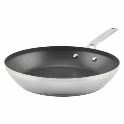 KitchenAid® 3-Ply 12-in. Stainless Steel Nonstick Frypan