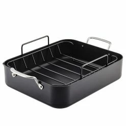 KitchenAid Hard-Anodized Roaster With Removable Nonstick Rack