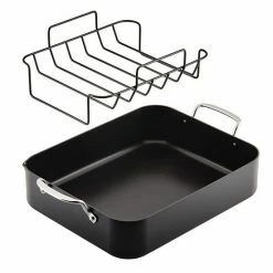 KitchenAid Hard-Anodized Roaster With Removable Nonstick Rack 6 KitchenAid Hard-Anodized Roaster With Removable Nonstick Rack -KitchenAid Shop unnamed file 1752