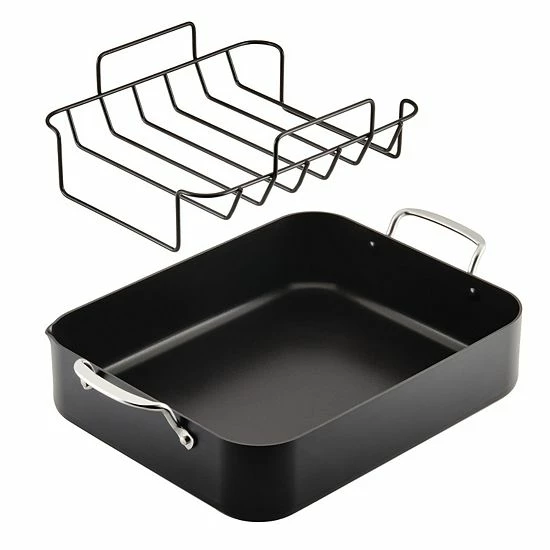 KitchenAid Hard-Anodized Roaster with Removable Nonstick Rack KitchenAid Hard-Anodized Roaster With Removable Nonstick Rack -KitchenAid Shop unnamed file 1752