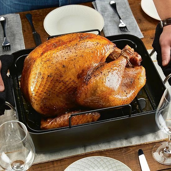 KitchenAid Hard-Anodized Roaster with Removable Nonstick Rack KitchenAid Hard-Anodized Roaster With Removable Nonstick Rack -KitchenAid Shop unnamed file 1758