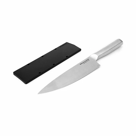 KitchenAid Gourmet 8-in. Chef Knife With Blade Cover 5 KitchenAid Gourmet 8-in. Chef Knife With Blade Cover - Image 3