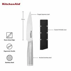 KitchenAid Gourmet 5.5-in. Serrated Utility Knife With Blade Cover 15 KitchenAid Gourmet 5.5-in. Serrated Utility Knife With Blade Cover -KitchenAid Shop unnamed file 1833