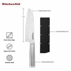 KitchenAid Gourmet 7-in. Santoku Knife With Blade Cover -KitchenAid Shop unnamed file 1852