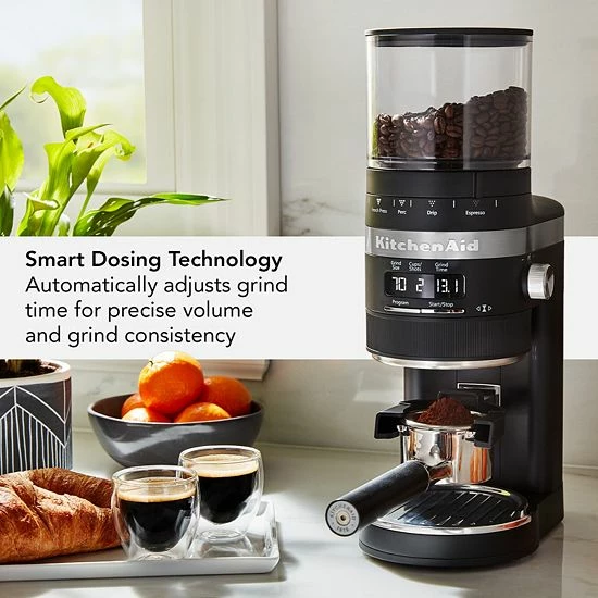 KitchenAid® KCG8433 Coffee Burr Grinder Onyx Black 8 KitchenAid® KCG8433 Coffee Burr Grinder Onyx Black - Image 6