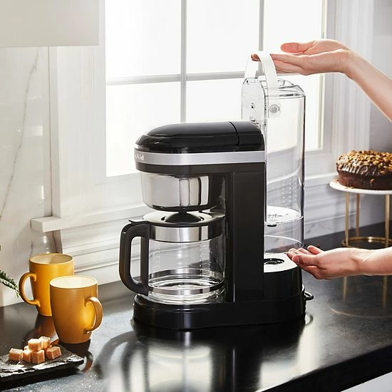 KitchenAid® KCM1209 12-Cup Drip Coffee Maker With Spiral Showerhead Matte Charcoal Gray 5 KitchenAid® KCM1209 12-Cup Drip Coffee Maker With Spiral Showerhead Matte Charcoal Gray - Image 3