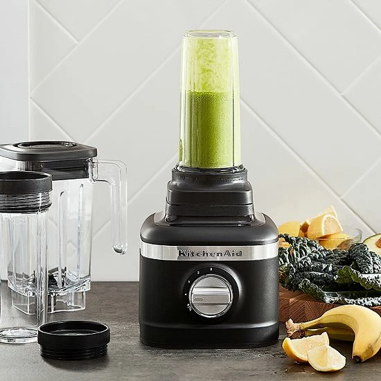 KitchenAid® KSB1332 3-Speed Ice Crushing Blender with 2 Personal Blender Jars Black Matte KitchenAid® KSB1332 3-Speed Ice Crushing Blender With 2 Personal Blender Jars Black Matte -KitchenAid Shop unnamed file 386