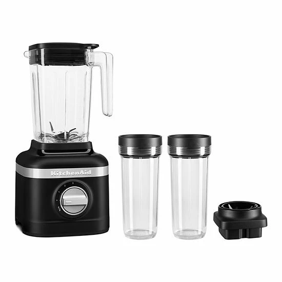 KitchenAid® KSB1332 3-Speed Ice Crushing Blender with 2 Personal Blender Jars Black Matte KitchenAid® KSB1332 3-Speed Ice Crushing Blender With 2 Personal Blender Jars Black Matte -KitchenAid Shop unnamed file 389