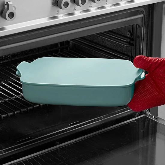 KitchenAid KQ994BX Vitrified Stoneware 4.5-qt. Rectangular Baker with Lid Pistachio KitchenAid KQ994BX Vitrified Stoneware 4.5-qt. Rectangular Baker With Lid Pistachio -KitchenAid Shop unnamed file 422