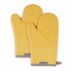 KitchenAid Asteroid 2-pc. Oven Mitt Set Blue Willow