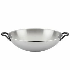 KitchenAid® 5-Ply Clad 15-in. Stainless Steel Wok