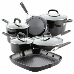 KitchenAid® 10-pc. Hard-Anodized Nonstick Cookware Set
