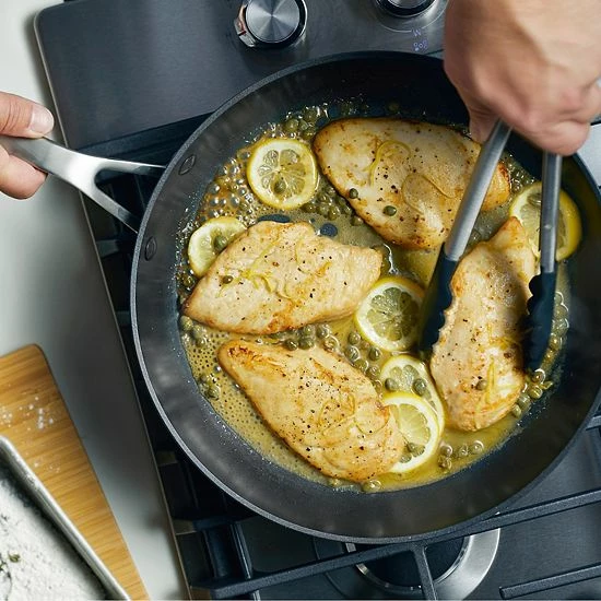 KitchenAid® Hard-Anodized Induction 12.25-in. Nonstick Frypan With Lid 5 KitchenAid® Hard-Anodized Induction 12.25-in. Nonstick Frypan With Lid - Image 3