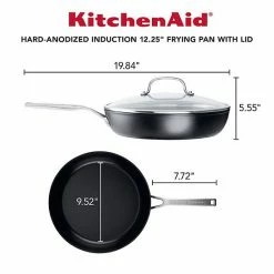 KitchenAid® Hard-Anodized Induction 12.25-in. Nonstick Frypan With Lid 14 KitchenAid® Hard-Anodized Induction 12.25-in. Nonstick Frypan With Lid -KitchenAid Shop unnamed file 507