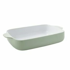 KitchenAid KQ993BX Vitrified Stoneware 4.5-qt. Rectangular Baker Pistachio