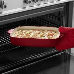 KitchenAid KQ993BX Vitrified Stoneware 4.5-qt. Rectangular Baker Pistachio -KitchenAid Shop unnamed file 524